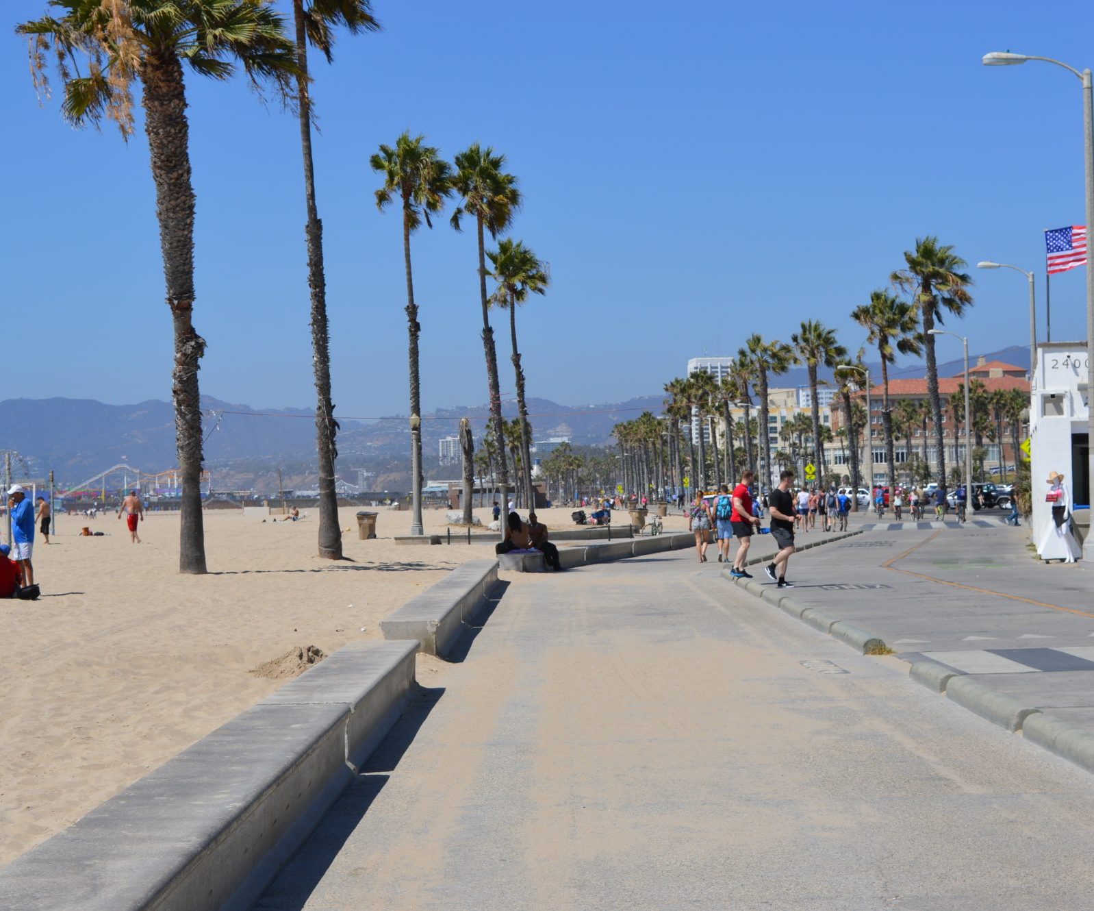 santa monica boardwalk, ca