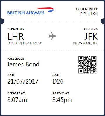 Boarding Pass