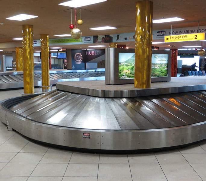 baggage claim area